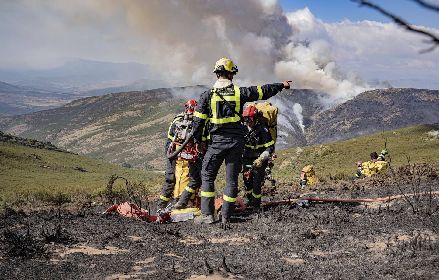Planète - Incendies en Europe : Une surface record, plus grande que la Corse, brûlée depuis janvier 2025