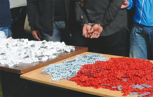 12 millions de psychotropes et 4 tonnes de drogue saisis en six mois