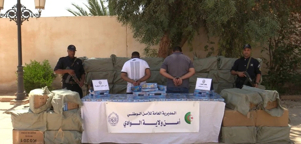 الوادي: توقيف شخصين وضبط قرابة مليوني وحدة من المفرقعات