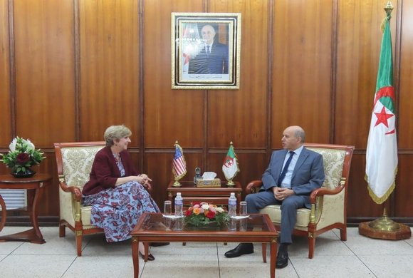 Saihi et l'ambassadrice des Etats-Unis en Algérie évoquent le renforcement de la coopération bilatérale