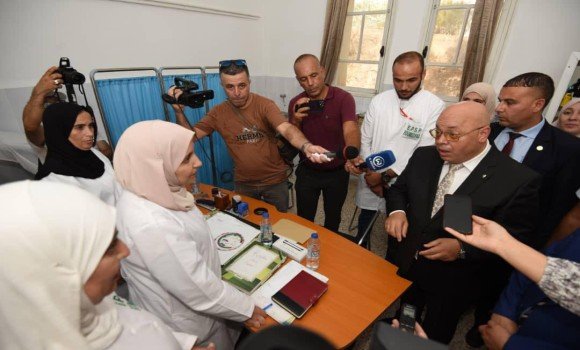 ربيقة يتفقد مشاريع و مرافق تابعة لقطاع المجاهدين و ذوي الحقوق بعين الدفلى