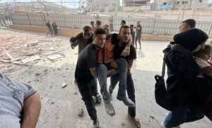 الاتحاد البرلماني العربي يدين الغارات الصهيونية على مجمع  ناصر  الطبي بغزة