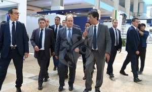 معرض التجارة البينية الافريقية: الوزير الأول بالنيابة يقف بقصر المعارض على آخر التحضيرات