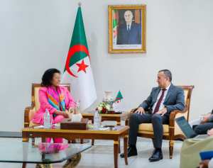 Zerrouki reçoit la Directrice générale de l'AUDA-NEPAD