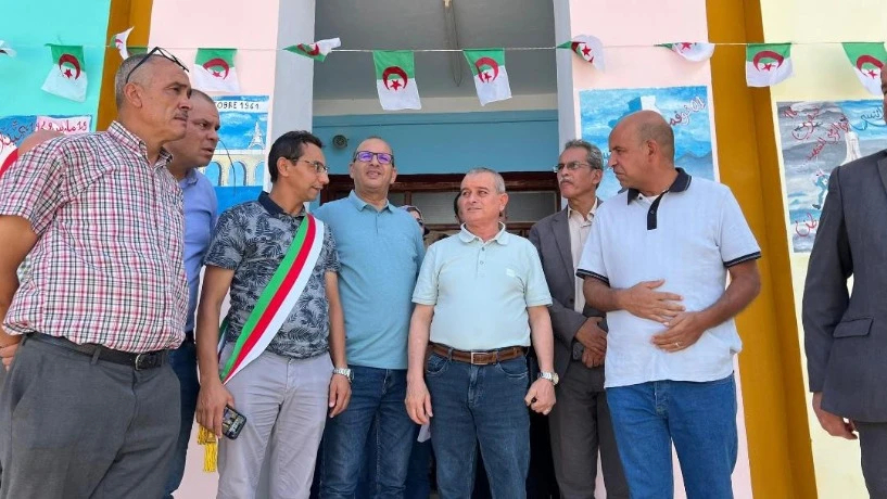أثناء تفقد والي مستغانم أحمد بودوح مشاريع القطاع... تشديد على مواعيد التسليم قبيل الدخول المدرسي