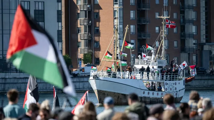 أسطول الصمود العالمي يبحر اليوم نحو غزة بمشاركة 70 سفينة لكسر الحصار