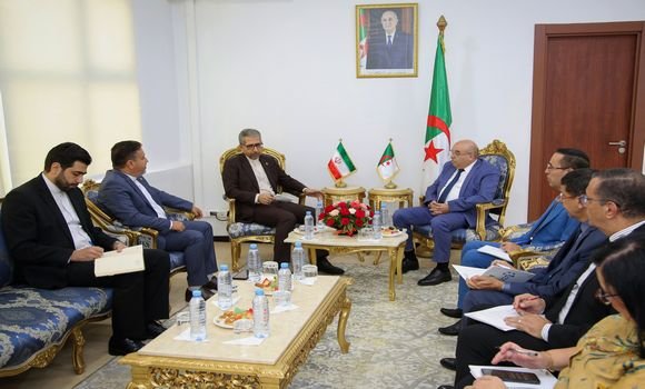 صناعة صيدلانية: قويدري يبحث مع السفير الايراني فرص الشراكة والتعاون الثنائي