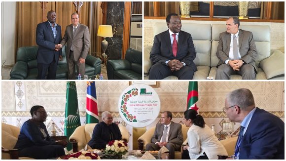 المعرض الإفريقي للتجارة البينية بالجزائر: السيد رزيق يشرع في استقبال الوفود المشاركة