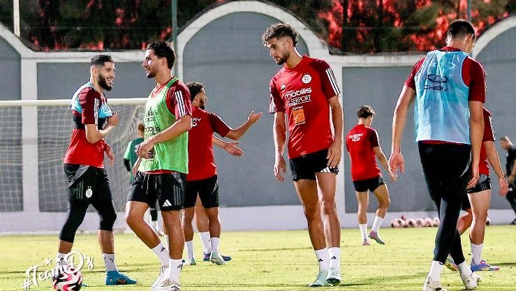 الخضر يباشرون التحضيرات لمواجهتي بوتسوانا وغينيا ضمن تصفيات مونديال 2026