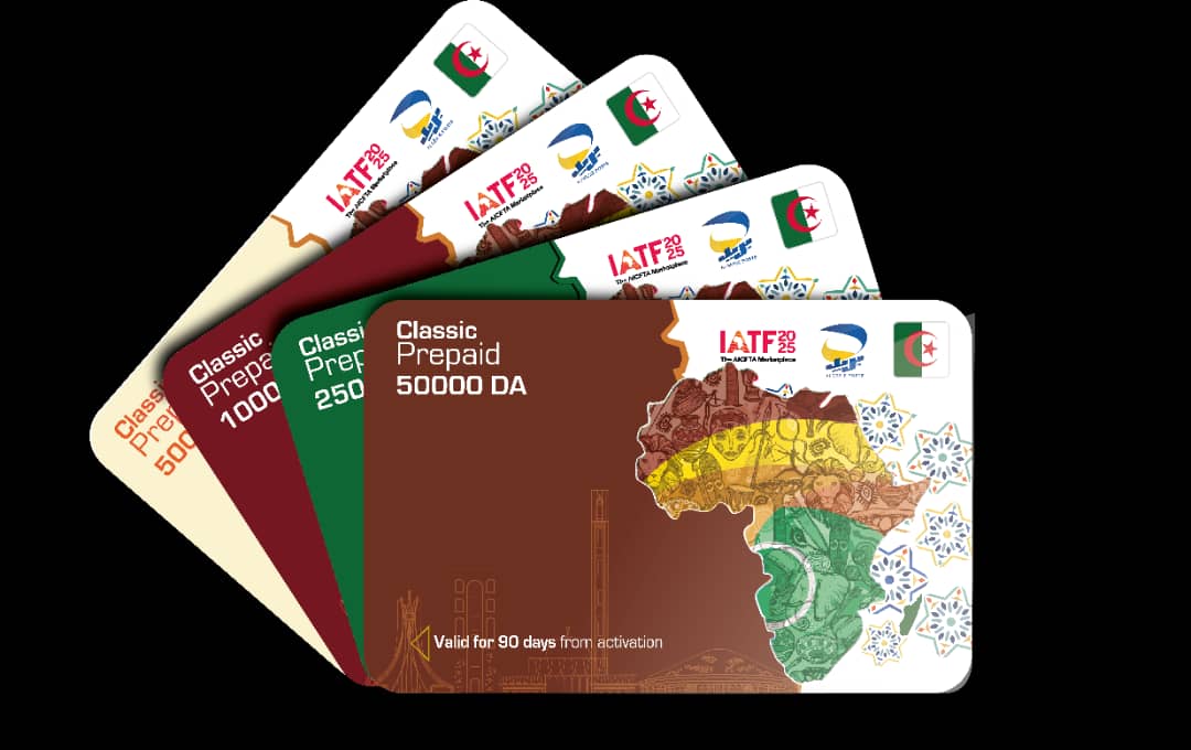 بريد الجزائر يطلق البطاقة الكلاسيكية المدفوعة مسبقًا في معرض IATF 2025: ثورة مالية؟