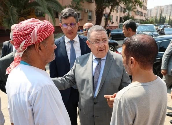 حادث سقوط حافلة بوادي الحراش: وزير الداخلية يواصل تقديم واجب العزاء الى  عائلات الضحايا