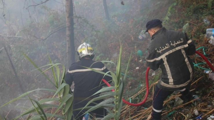 إخماد 7 حرائق عبر 6 ولايات