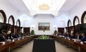 المحادثات بين رئيس الجمهورية ونظيره الموزمبيقي تتوسع إلى وفدي البلدين