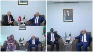 IATF 2025 : examen du renforcement de la coopération commerciale entre l'Algérie et plusieurs pays participants