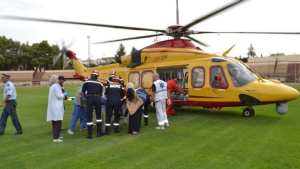 بالصور.. إجلاء جوي لمريضة في حالة حرجة من باتنة إلى البليدة