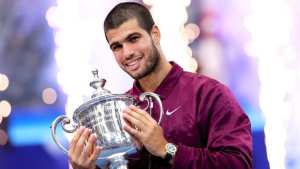 في حضور ترامب.. كارلوس ألكاراز يتوج ببطولة أمريكا المفتوحة للتنس