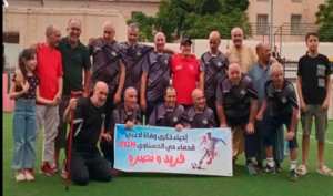 Un hommage rendu aux joueurs  Kechroud et Sifi