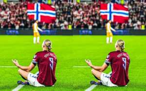 هالاند يسجّل خماسية