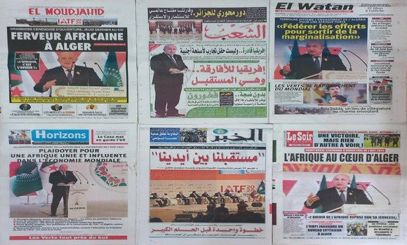 IATF: le plaidoyer du président de la République en faveur d'une Afrique unie et forte à la Une de la presse nationale