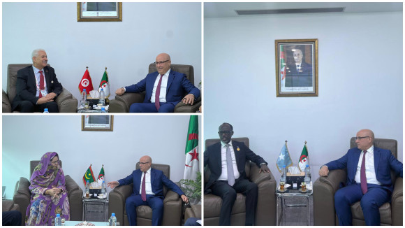 IATF 2025 : examen du renforcement de la coopération commerciale entre l'Algérie et plusieurs pays participants