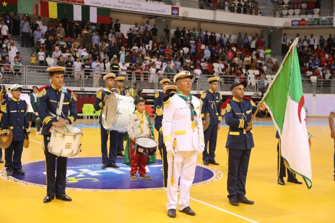 وهران:  افتتاح البطولة الافريقية للامم لكرة اليد اناث تحت اشراف وزير الرياضة