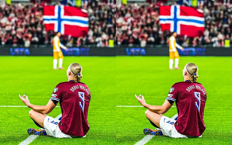 هالاند يسجّل خماسية