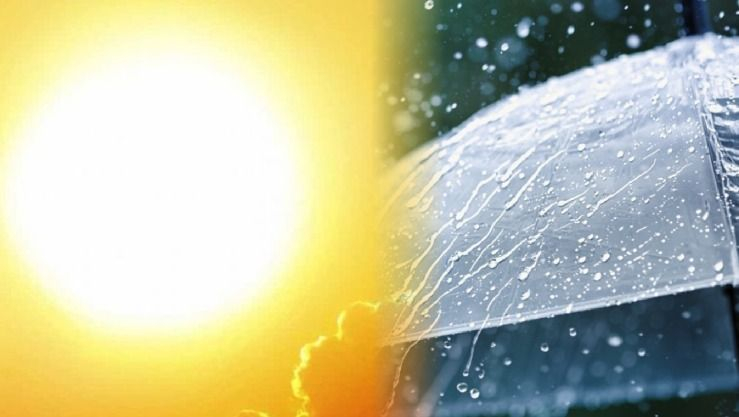 موجة حر وأمطار رعدية على هذه الولايات