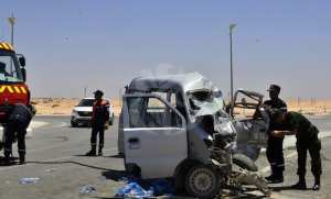 حوادث المرور: وفاة 46 شخصا وإصابة 1936 آخرين خلال أسبوع