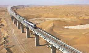 Algérie (Tindouf) - Ligne minière de l'Ouest: Le plus grand pont ferroviaire d'Afrique achevé