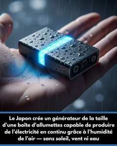 un générateur de la taille d'une boîte d'allumettes