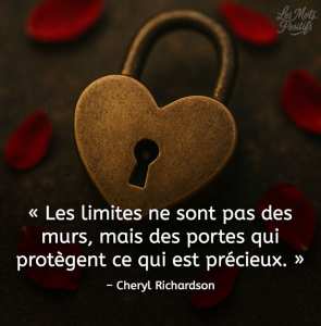 On t’a tellement répété que fixer des limites, c’était être dur, froid ou égoïste, que tu t’es souvent laissé envahir par les attentes des autres.