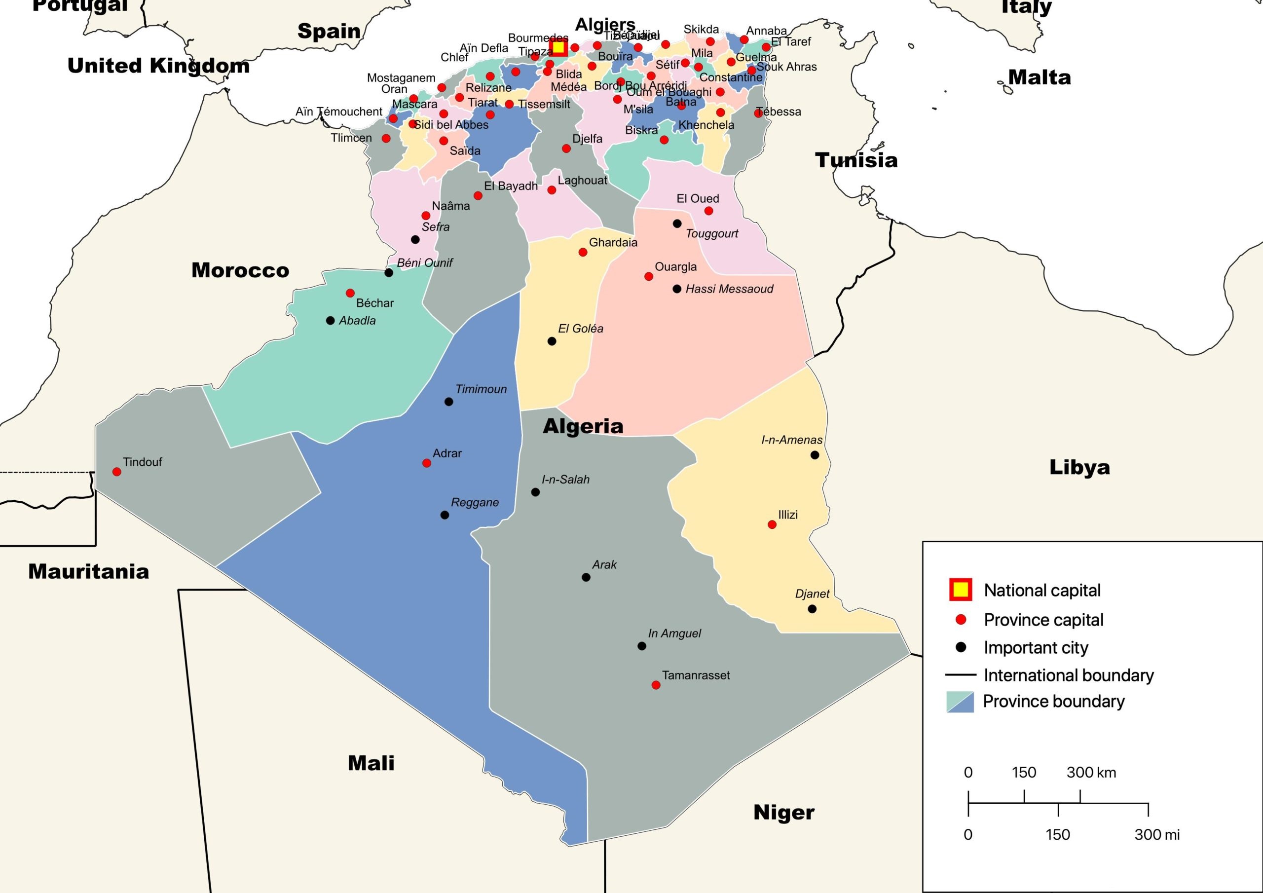 Les dix wilayas les plus riches d'Algérie en 2025, classées selon le produit intérieur brut