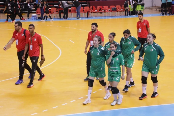 انهزام شبلات الخضر أمام بنات النيل بنتيجة 36 مقابل 15 في إطار كأس افريقيا لكرة اليد لفئة 17 سنة