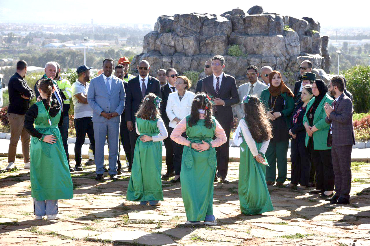 Algérie (Oued Smar/Alger) - Secteur de l’environnement dans la capitale: Visite d’inspection à l’EcoPark  avec une délégation Somalienne
