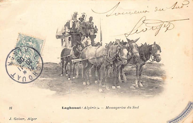 الديليجانس في الجزائر الاستعمارية: ملحمة النقل بالخيول (1832-1914)
