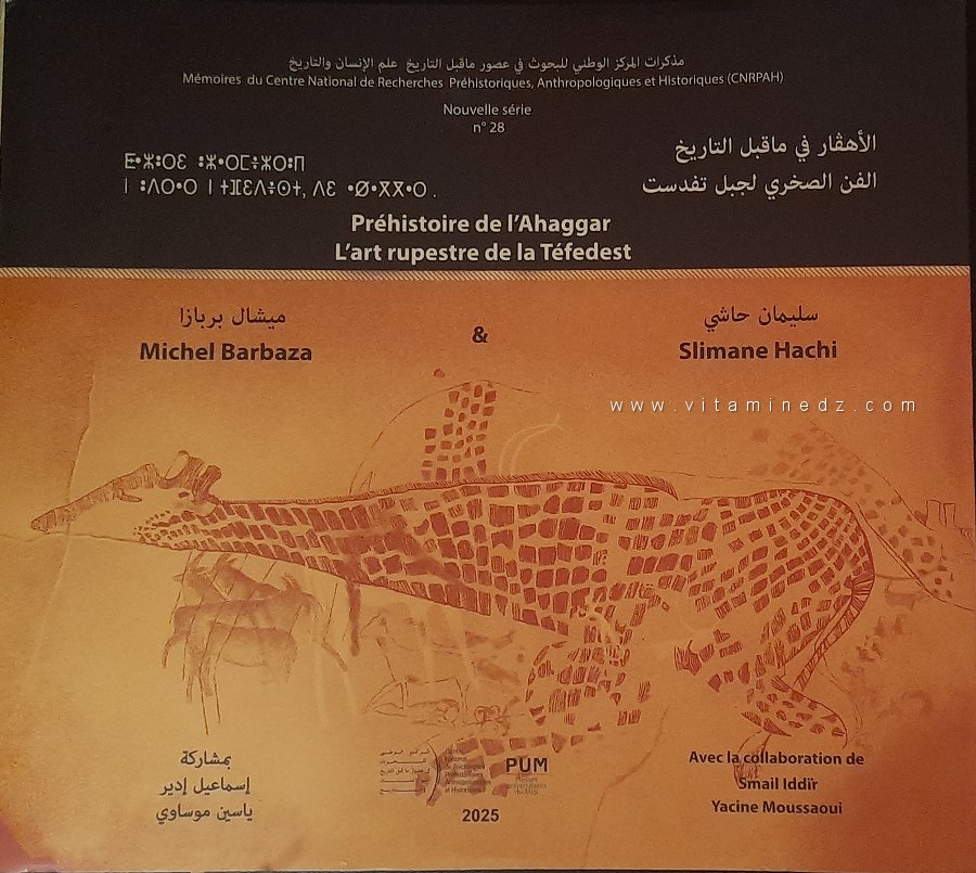 Parution d’un ouvrage majeur sur l’art rupestre de la Téfedest : Préhistoire de l’Ahaggar – L’art rupestre de la Téfedest