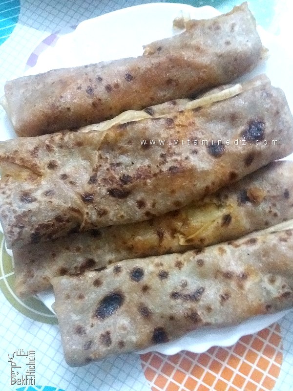 محاجب حرّانيس بالعجينة الملفوفة