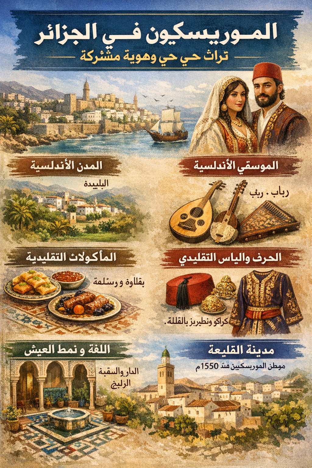 الموريسكيون في الجزائر: تراث حيّ وركيزة من ركائز الهوية