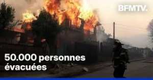 Planète (Amérique du Sud) - Chili: Au moins 15 morts et 50.000 personnes évacuées dans les incendies dans le sud du pays