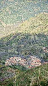 Le village d'Ihabachen ,commune de Kendira, au sud-est de la wilaya de Béjaïa.