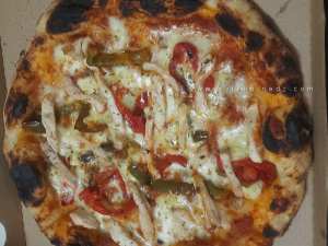 Pizza mexicaine aux poivrons