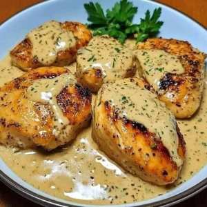 Recette à l’algérienne du Poulet à l’ail crémeux