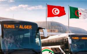 Planète (Afrique) - À raison de deux voyages hebdomadaires par bus: une nouvelle ligne de transport entre l'Algérie et la Tunisie est lancée