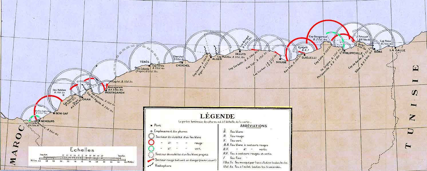 Le système de signalisation maritime en Algérie à l’époque coloniale