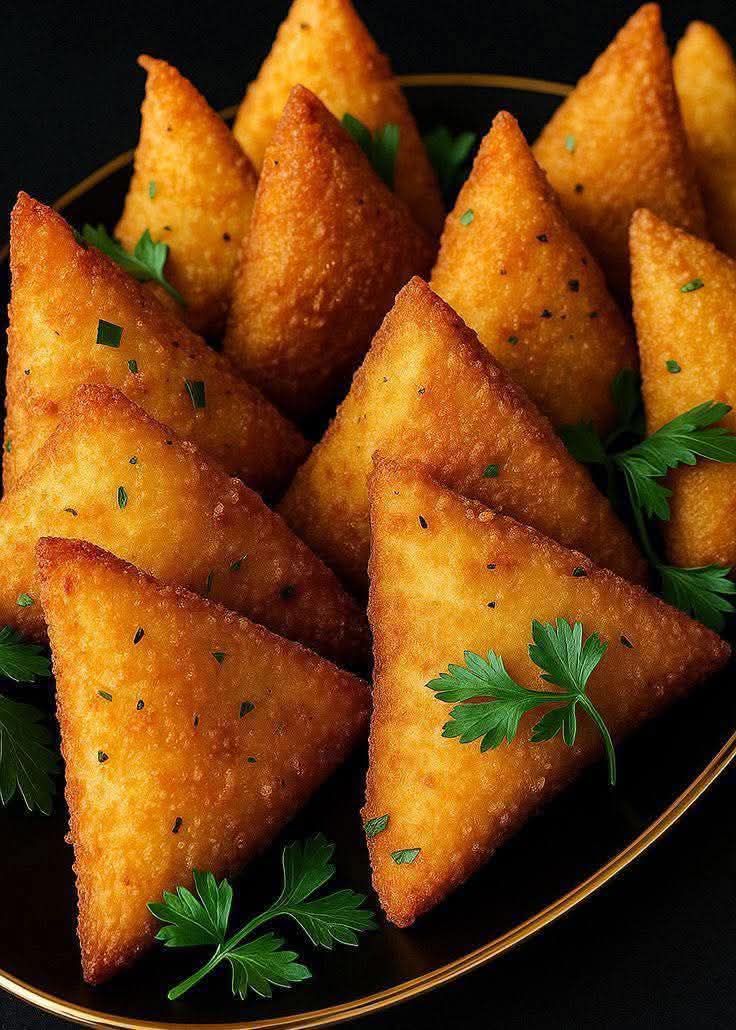 Samoussas frits au pain tortilla (croustillants et faciles)
