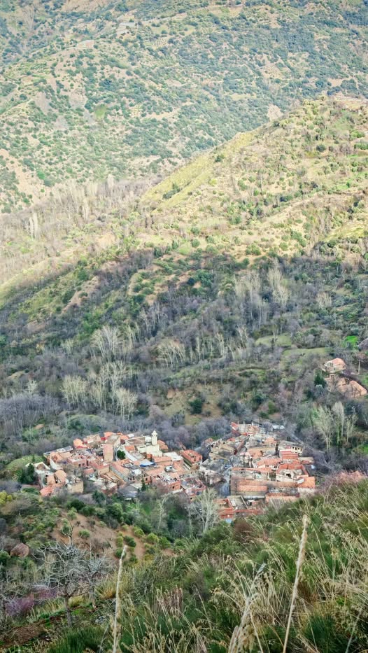 Le village d'Ihabachen ,commune de Kendira, au sud-est de la wilaya de Béjaïa.