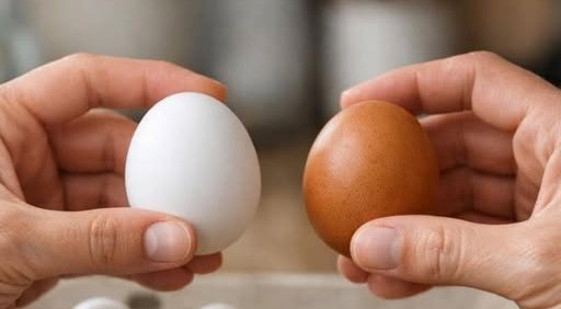 Œufs blancs ou œufs marron : la différence réelle que beaucoup ignorent