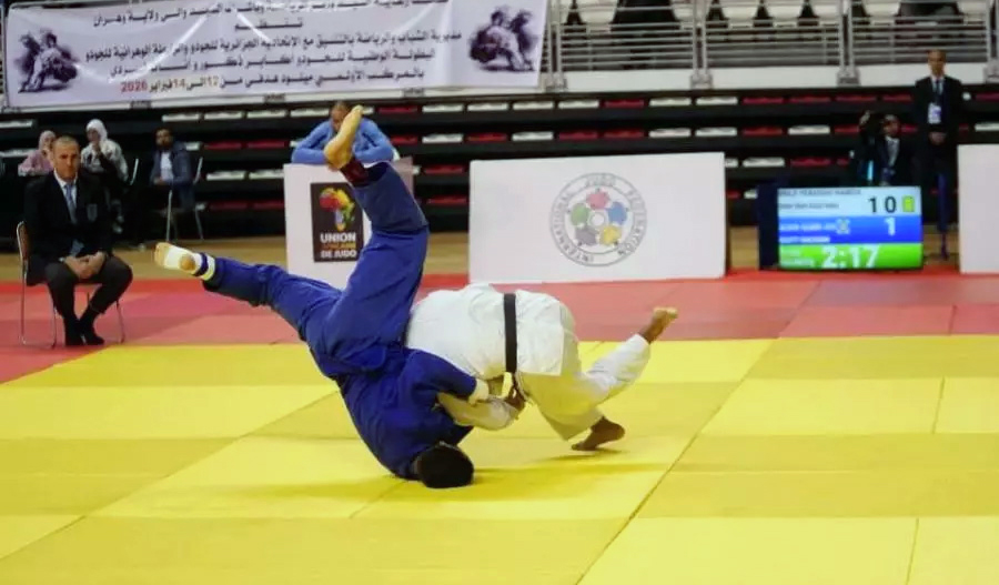 Algérie (Oran) - Championnat national individuel de Judo:  Ouled El Bahia 