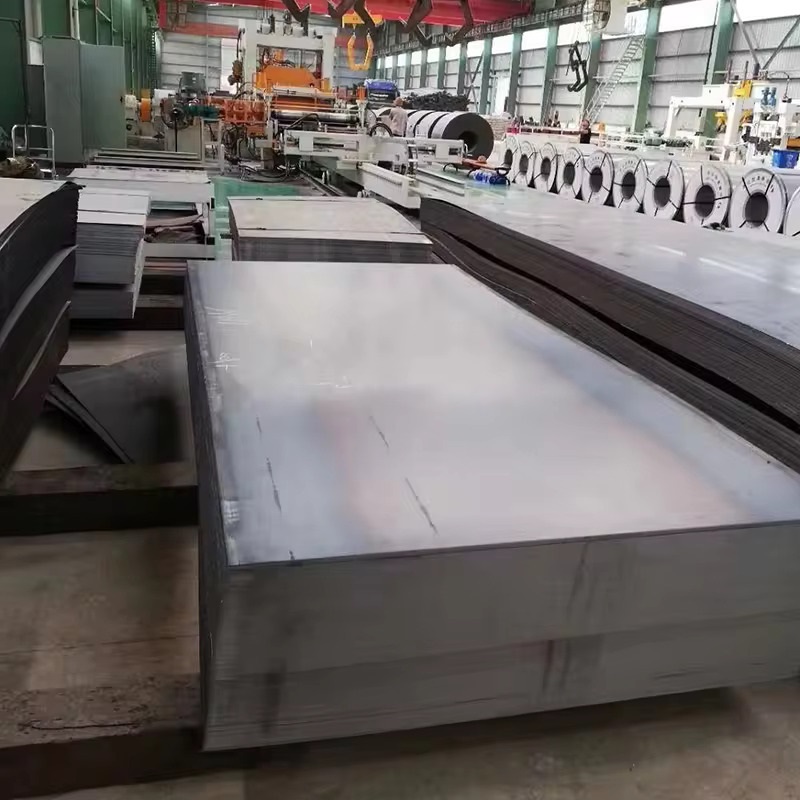 Tole noire plane acier - tole larmée striée TURQUIE