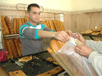Tizi Ouzou                                    La baguette de pain plus chère